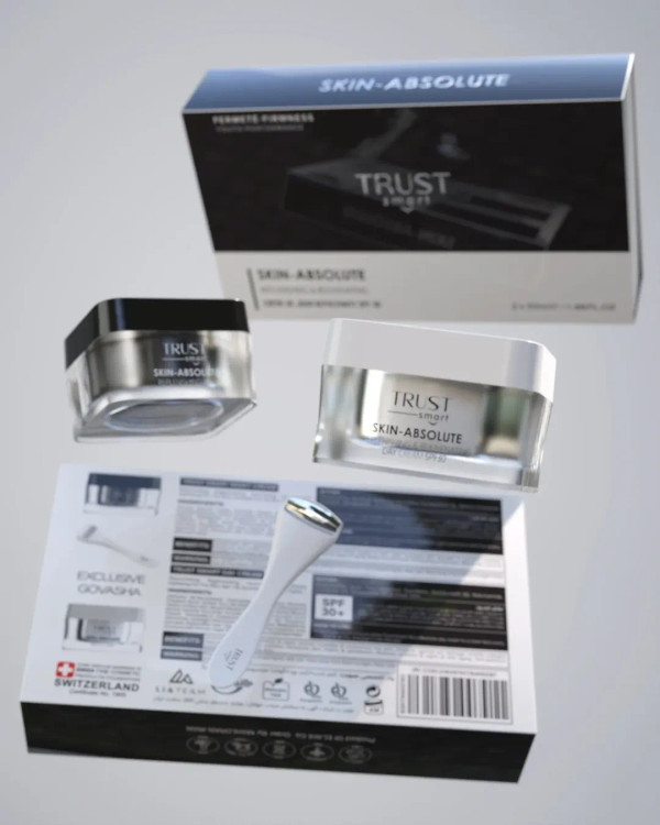 کیت جوانساز صورت تراست ۱۰۰ گرم — تقویتکننده و بازسازیکننده پوست، مناسب روتین مراقبت روزانه