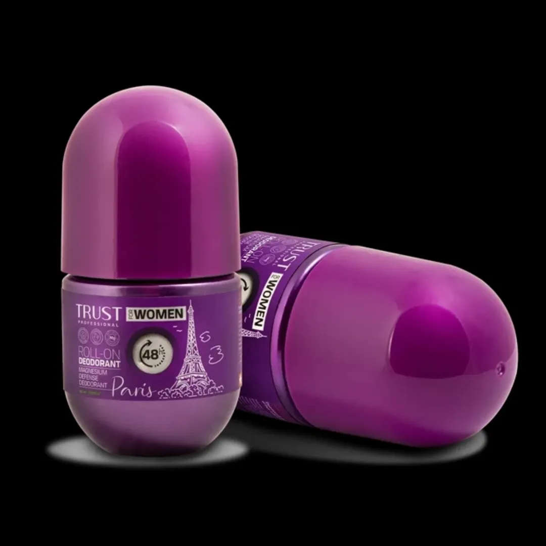 لوسیون خوشبوکننده (مام رول) زنانه مدل پاریس تراست ۶۰ میل