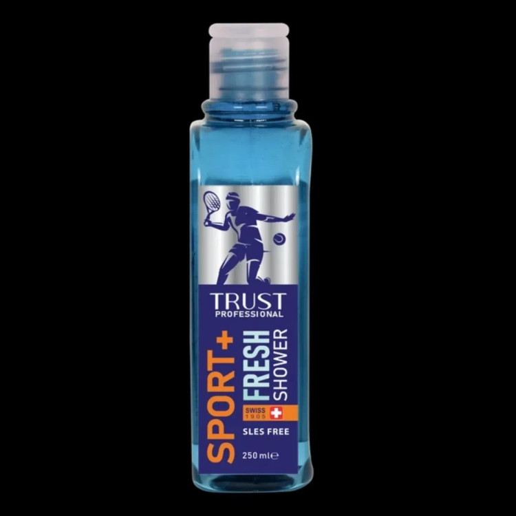 شامپو بدن اسپرت مردانه تراست ۲۵۰ میل — پاککننده ملایم و خوشبوکننده پوست