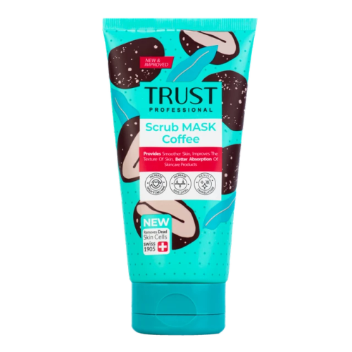 ماسک اسکراب قهوه تراست ۱۵۰ میل — لایهبردار و انرژیبخش پوست