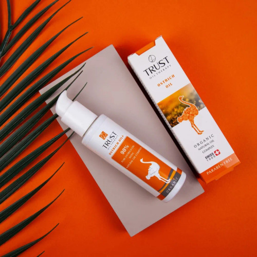 روغن شترمرغ تراست ۱۲۰ میل — تغذیهکننده و ترمیمکننده پوست و مو