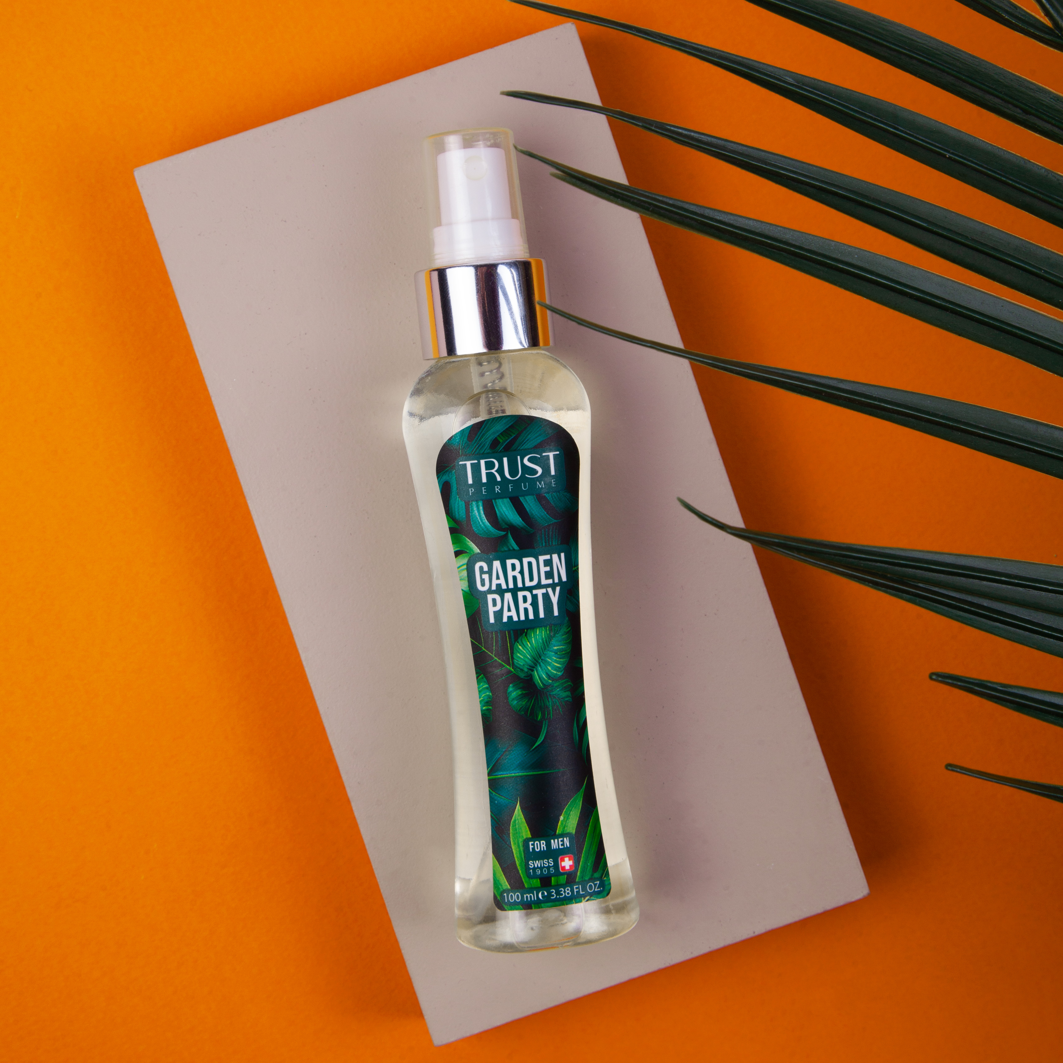 بادی میست مردانه تراست مدل Garden Party با حجم ۱۰۰ میل