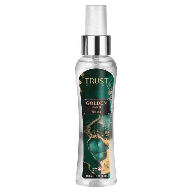 بادی میست مردانه مدل Golden Sand تراست ۱۰۰ میل — خوشبوکننده و ماندگار مخصوص آقایان