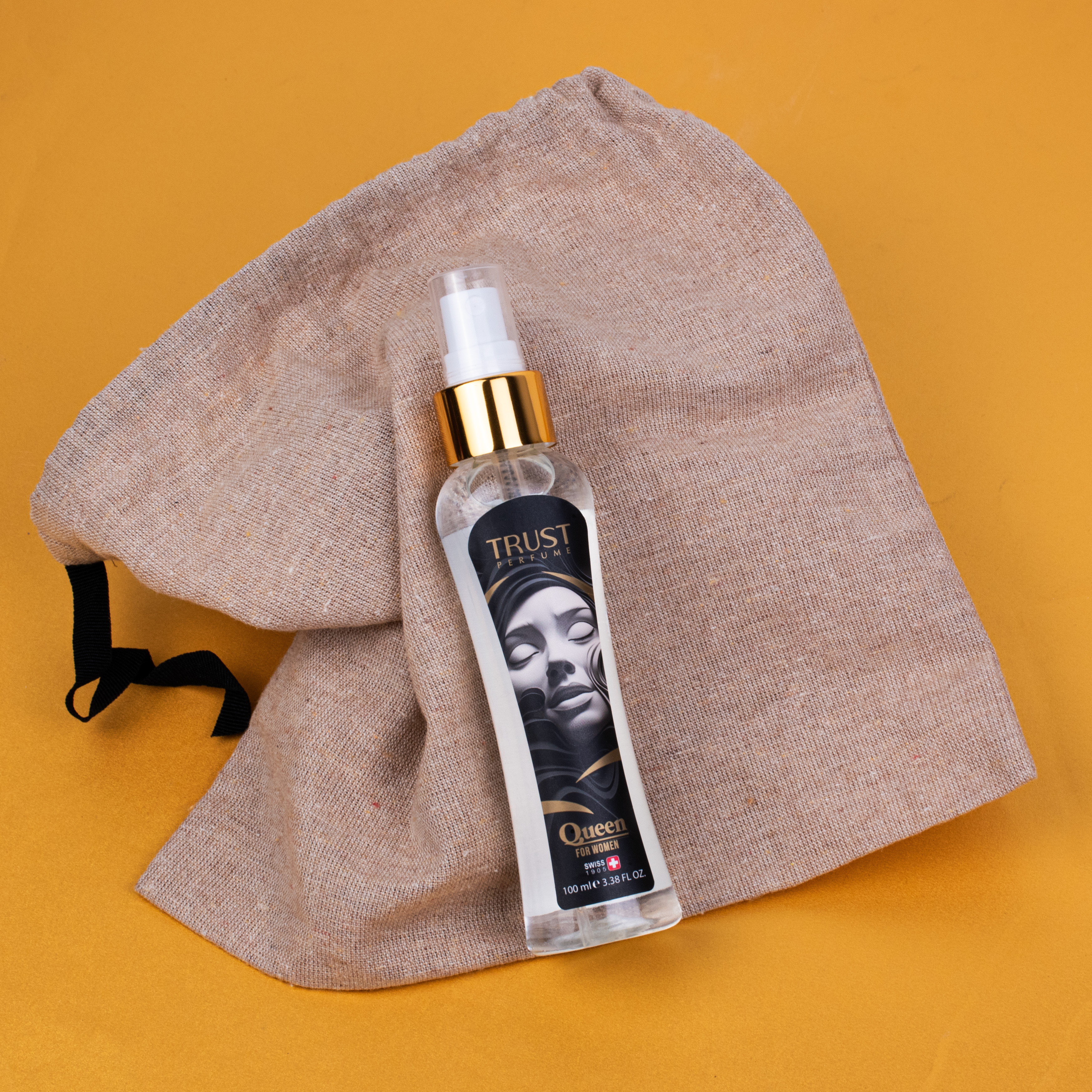 بادی میست زنانه تراست مدل Queen با حجم ۱۰۰ میل